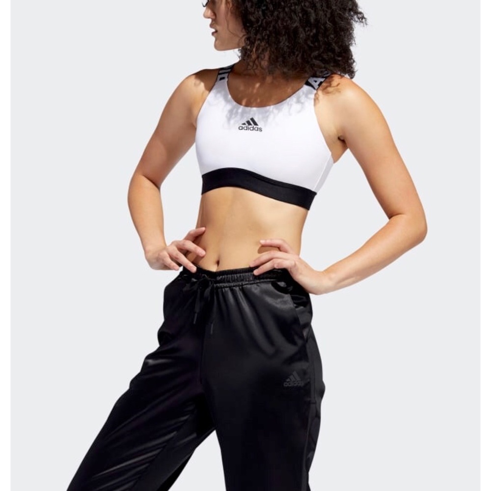 SOLD Adida DONT REST Branded Criss Cross Sport Bra - Picture 2 of 8
